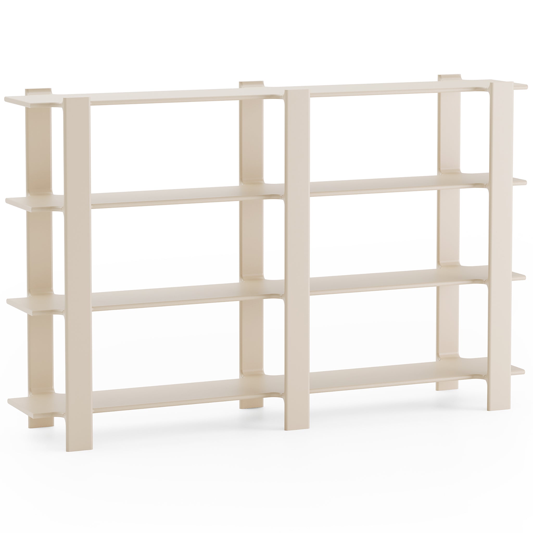 Ligo Duo 4 Oak Wood Bookcase