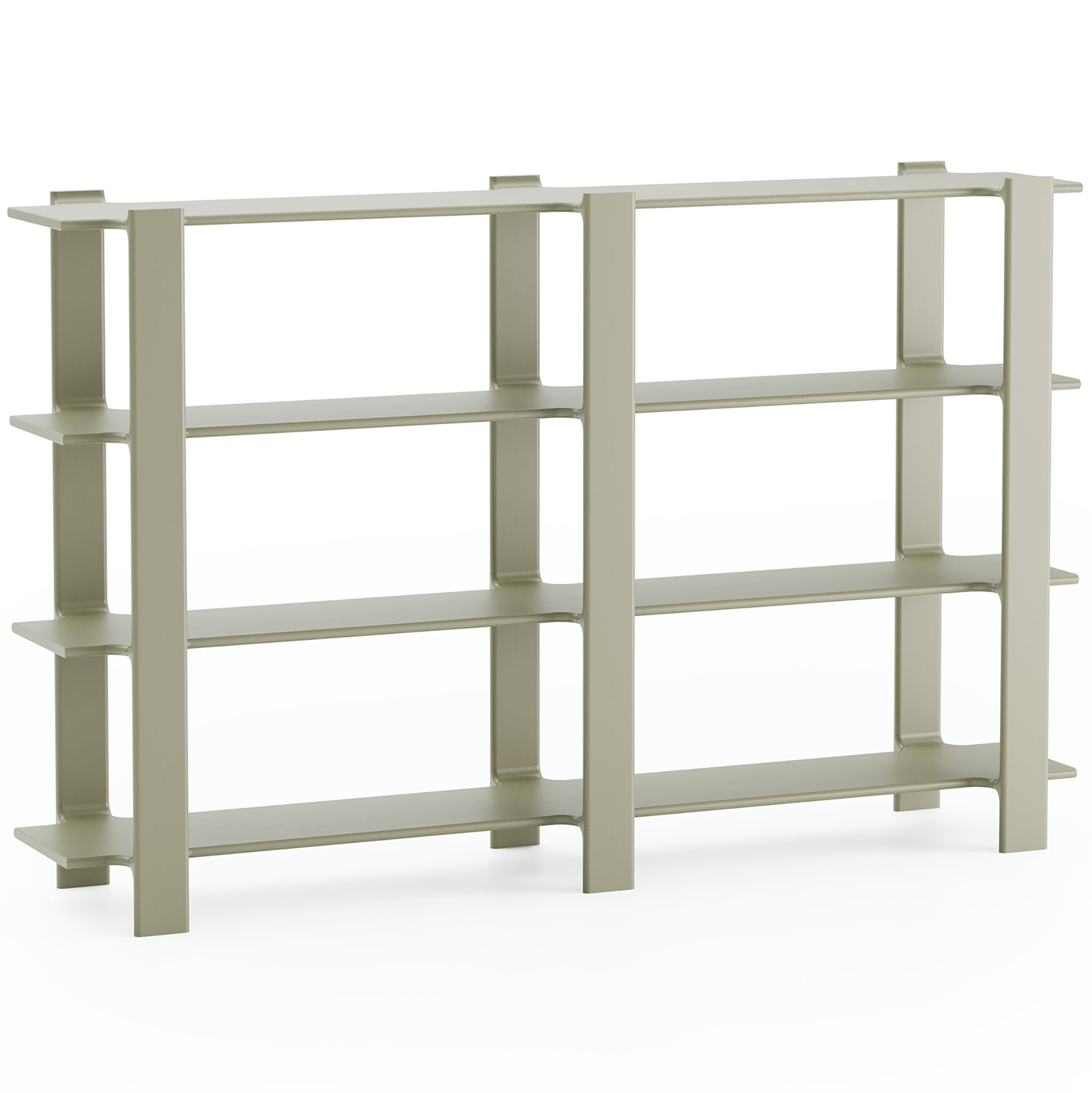 Ligo Duo 4 Oak Wood Bookcase