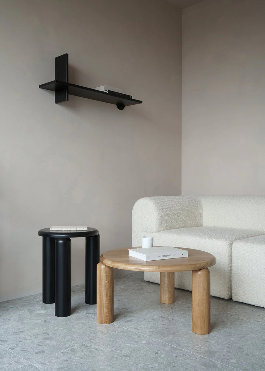 Neo Low Oak Wood Coffee Table