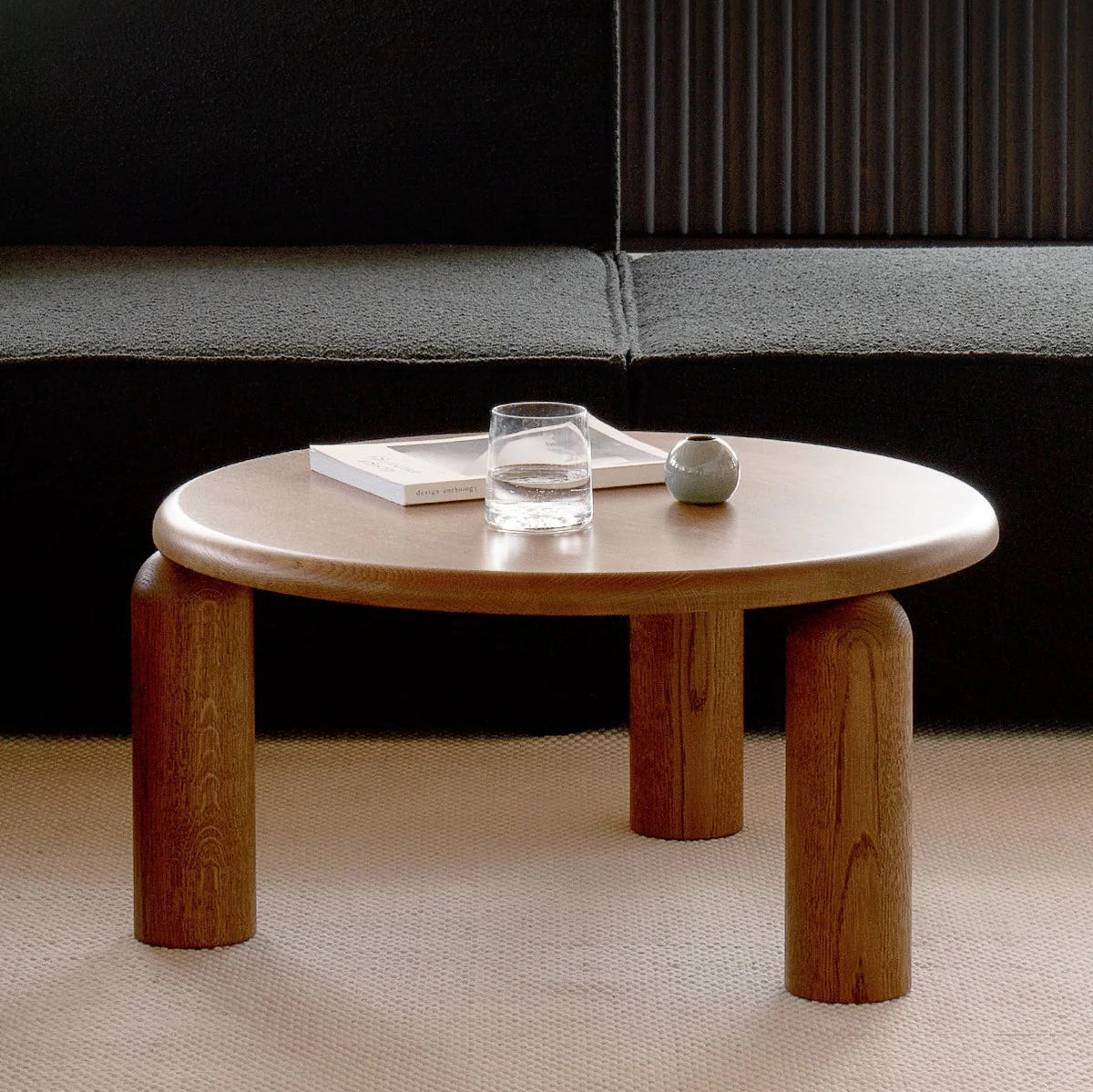Neo Low Oak Wood Coffee Table