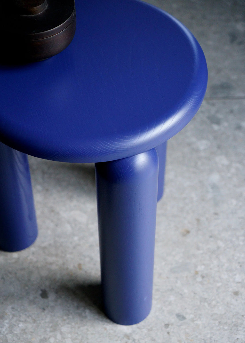 Neo High Ash Wood Side Table