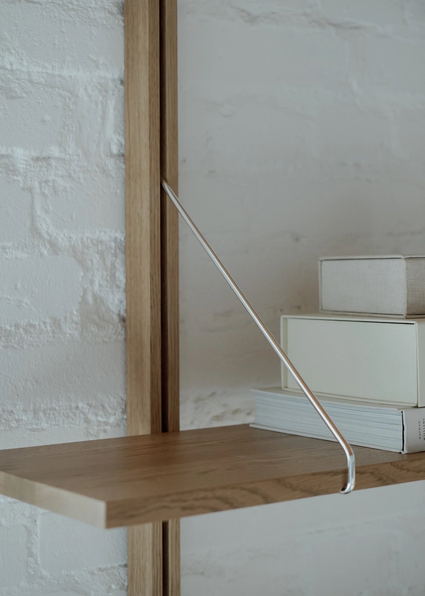 Rodd Duo 180 Oak Wood Wall Shelf