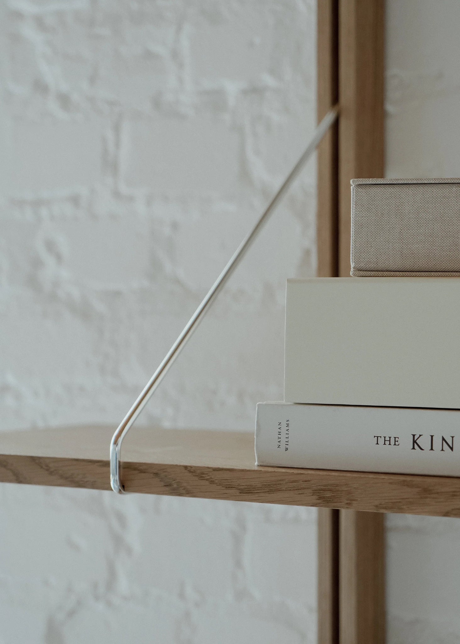 Rodd Duo 180 Oak Wood Wall Shelf