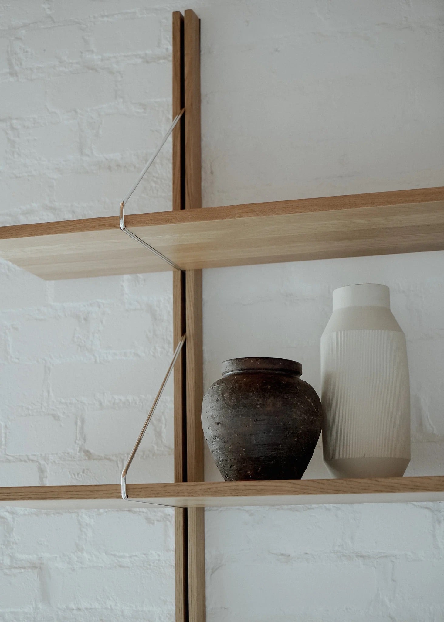 Rodd Duo 180 Oak Wood Wall Shelf