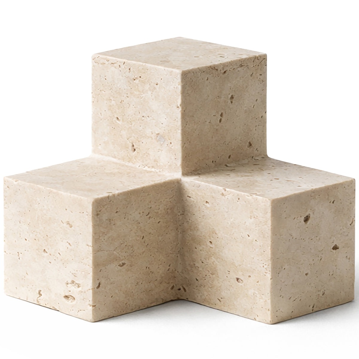 Tero Travertine Bookend