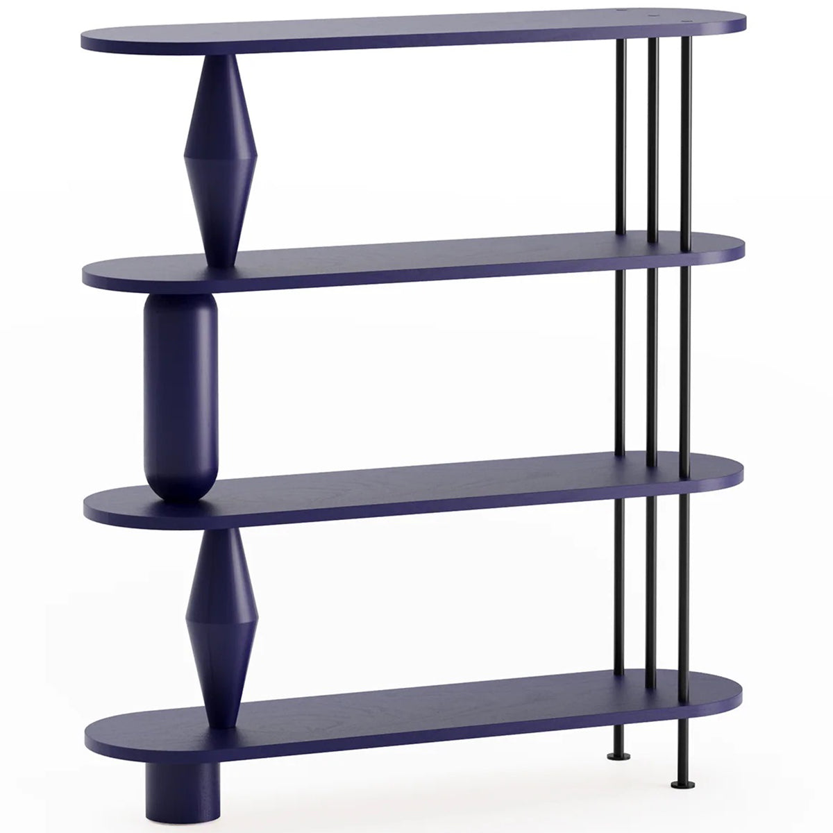 Vazoo 4 Oak Wood Bookcase
