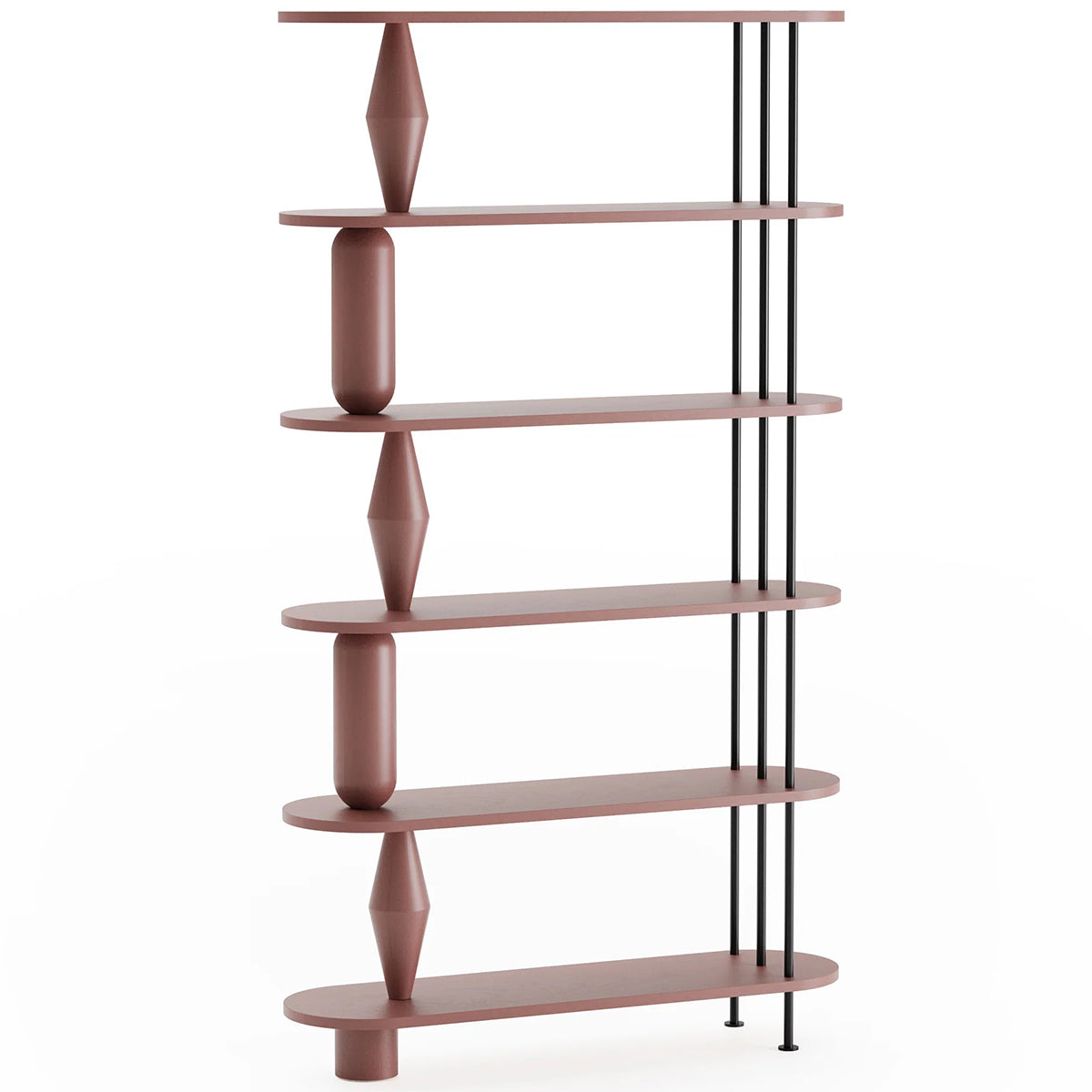 Vazoo 6 Oak Wood Bookcase