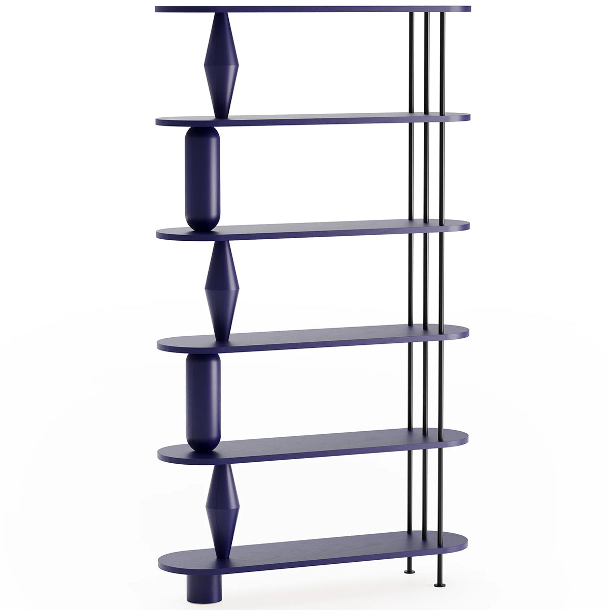 Vazoo 6 Oak Wood Bookcase