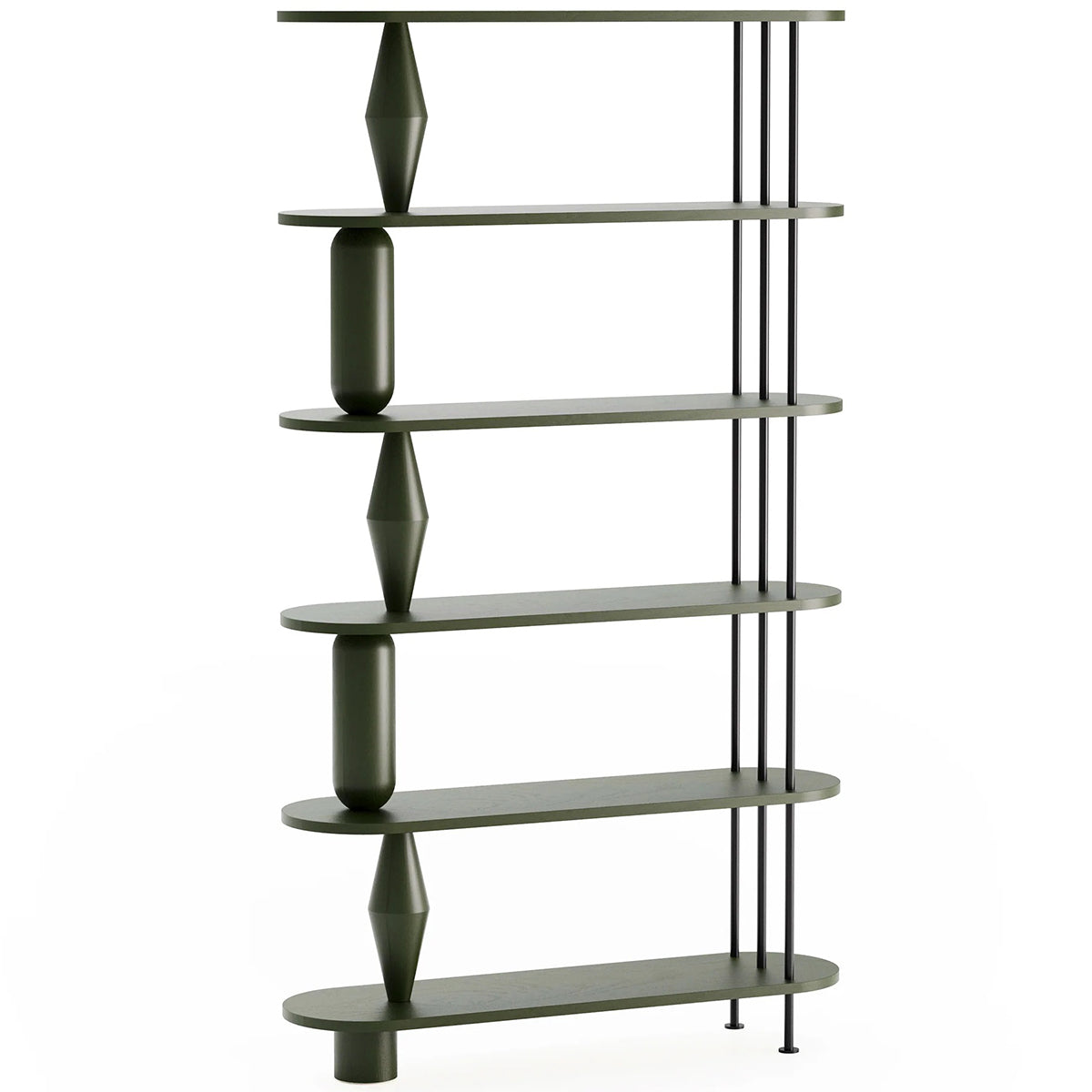 Vazoo 6 Oak Wood Bookcase
