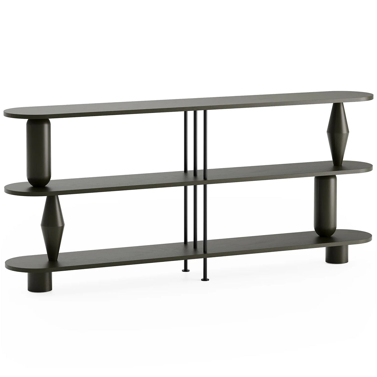 Vazoo Duo 3 Oak Wood Bookcase
