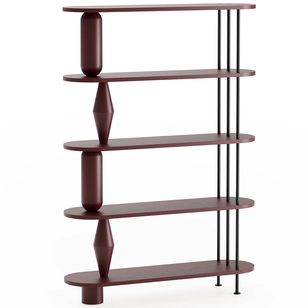 Vazoo 5 Oak Wood Bookcase