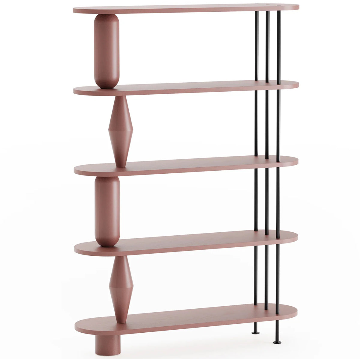 Vazoo 5 Oak Wood Bookcase