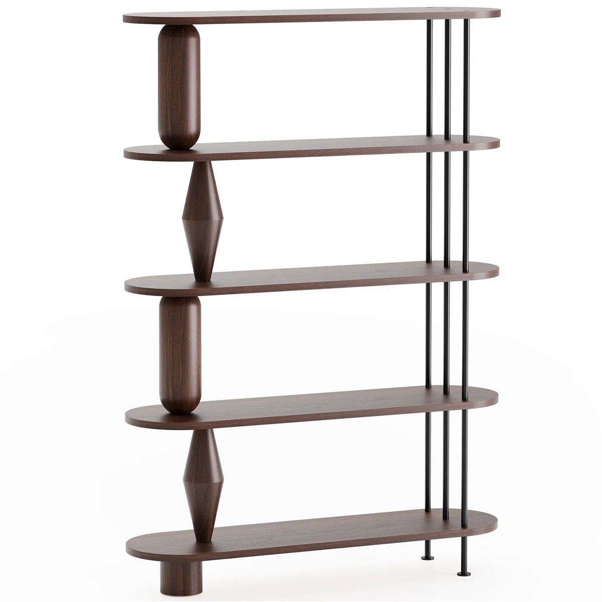 Vazoo 5 Oak Wood Bookcase