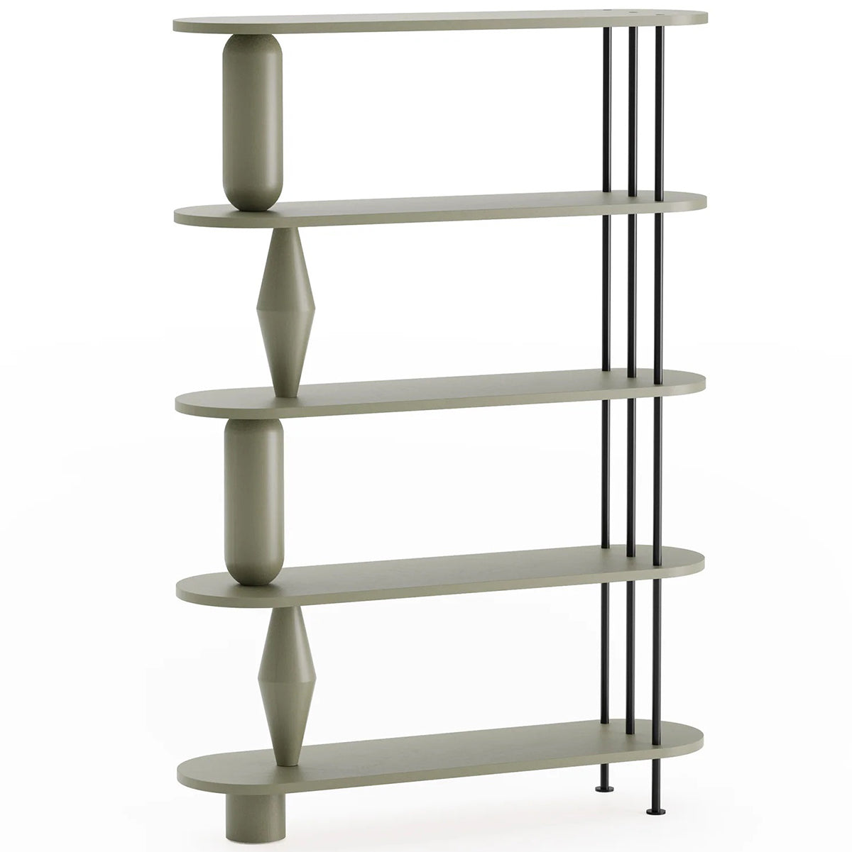 Vazoo 5 Oak Wood Bookcase