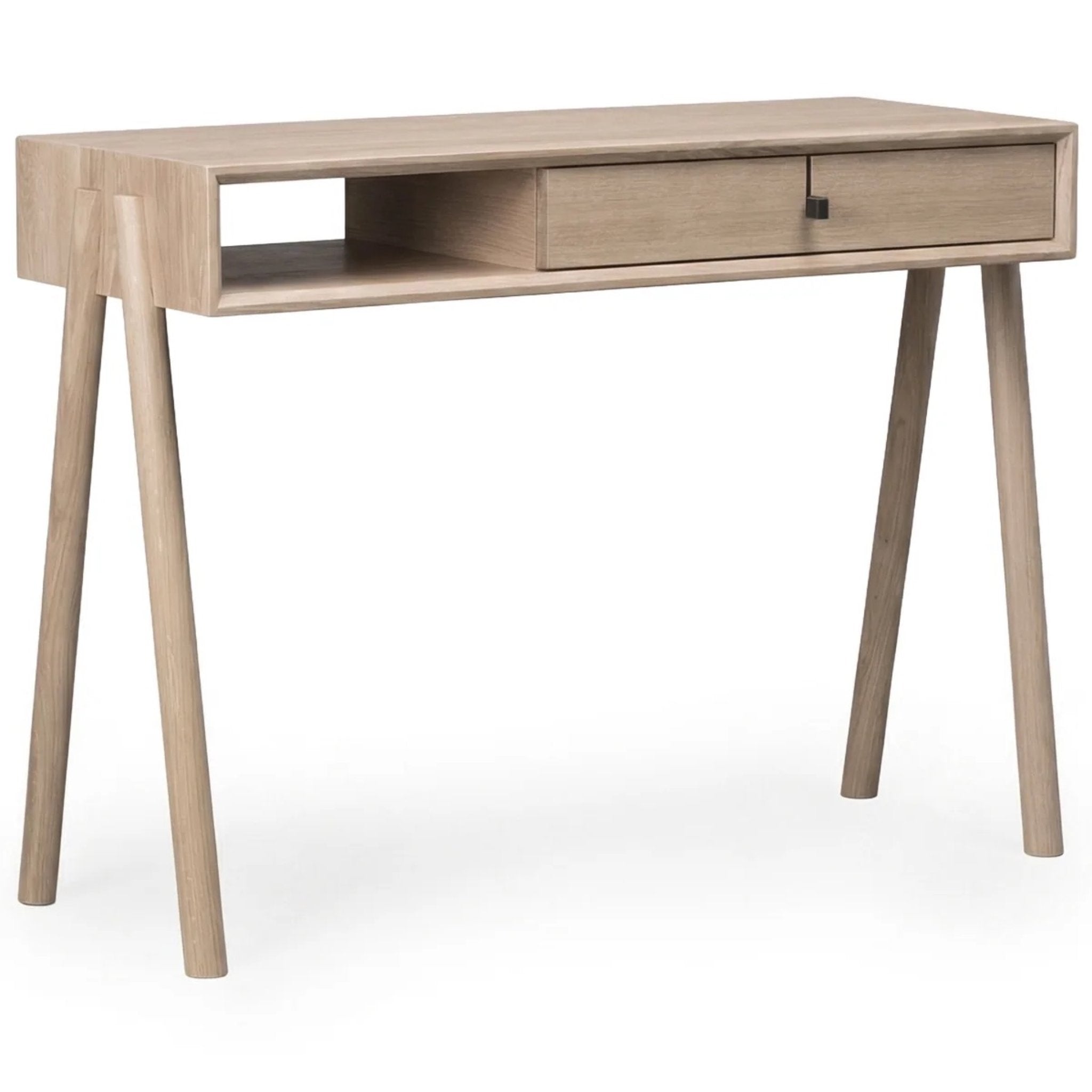 Amelia Oak Wood Desk