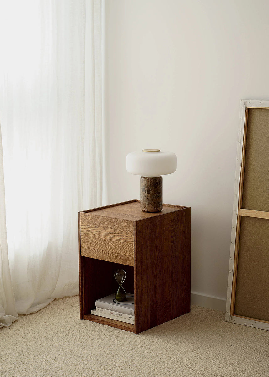 Kari Oak Wood Night Stand