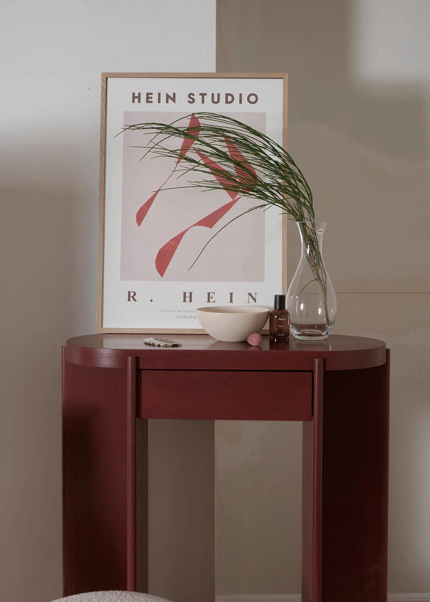 Kiru Oak Wood Console