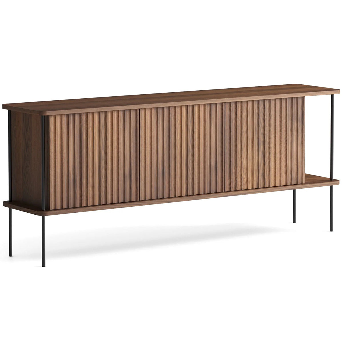 Maya 3 Oak Wood Cabinet