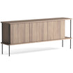 Maya 3 Oak Wood Cabinet