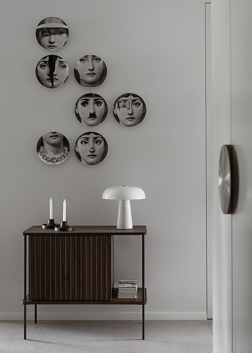Maya Oak Wood Cabinet