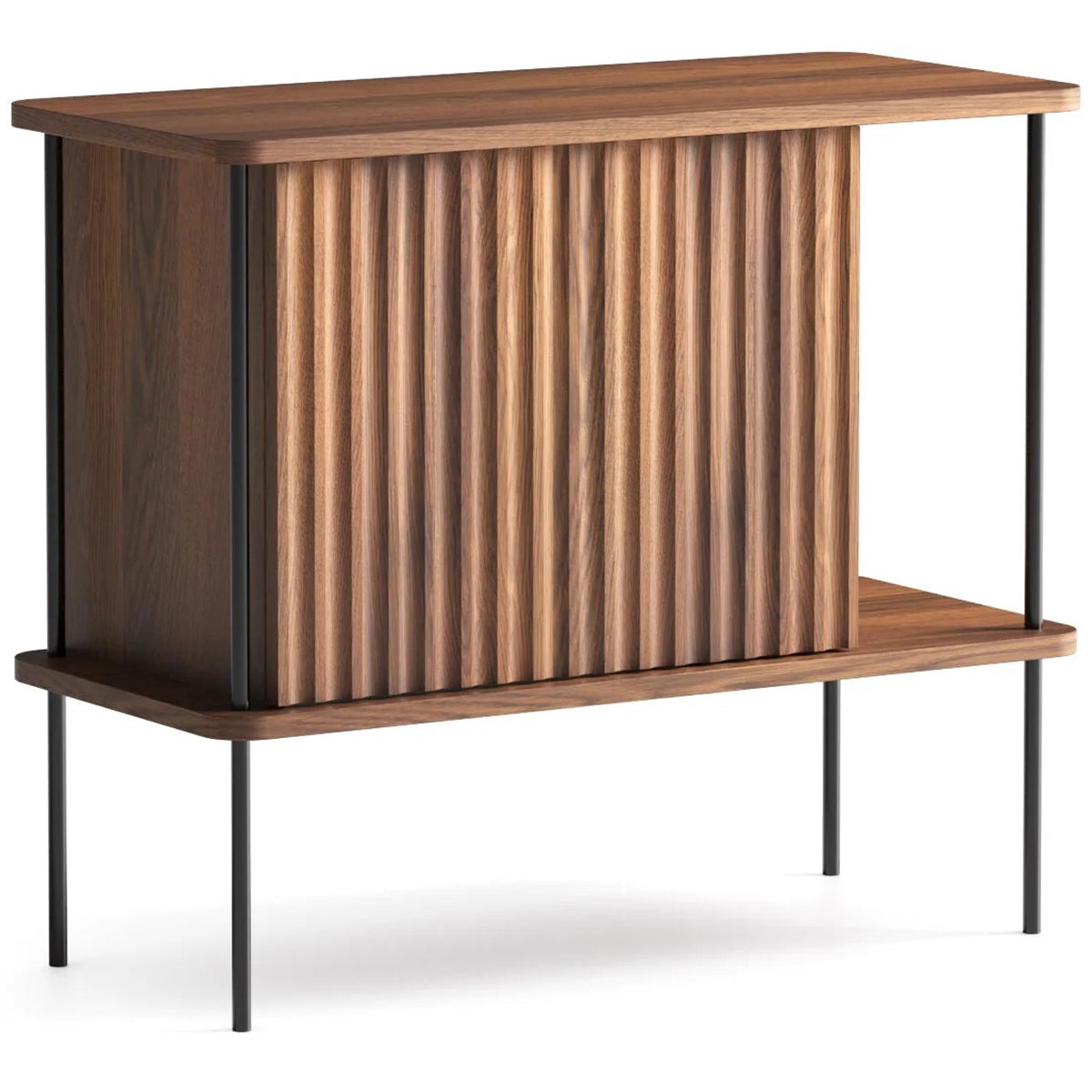 Maya Oak Wood Cabinet