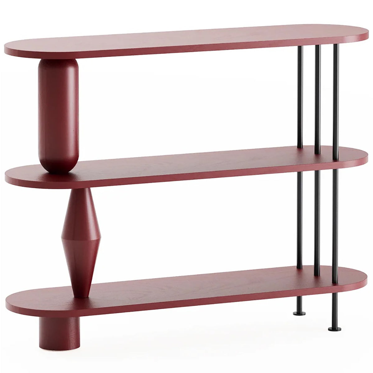 Vazoo 3 Oak Wood Bookcase