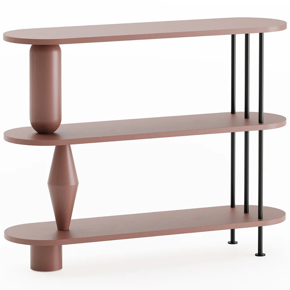Vazoo 3 Oak Wood Bookcase