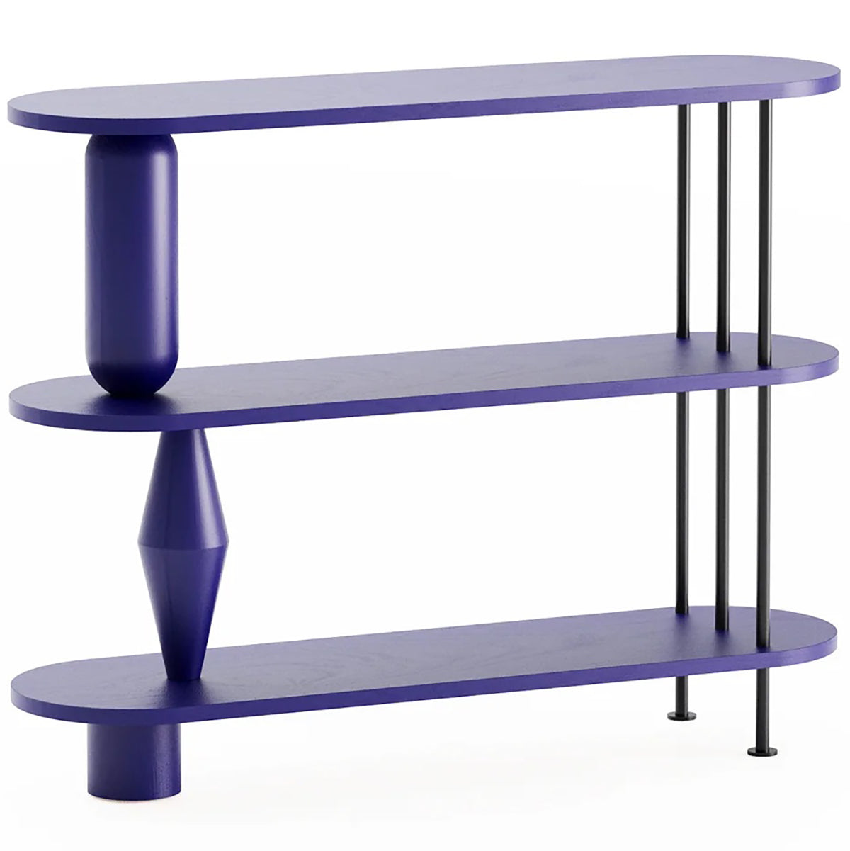 Vazoo 3 Oak Wood Bookcase