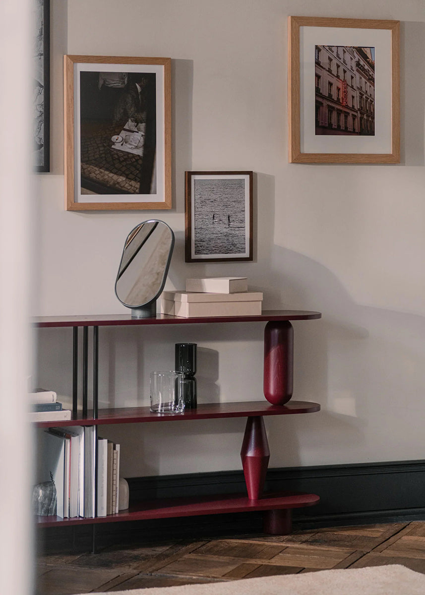 Vazoo Duo 3 Oak Wood Bookcase