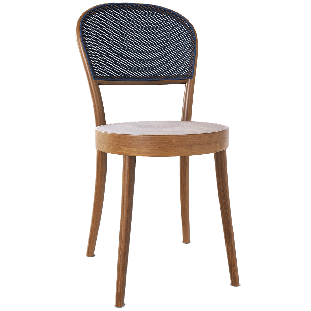 314 Wood Seat Mesh/Cane Back Chair - WOO .Design