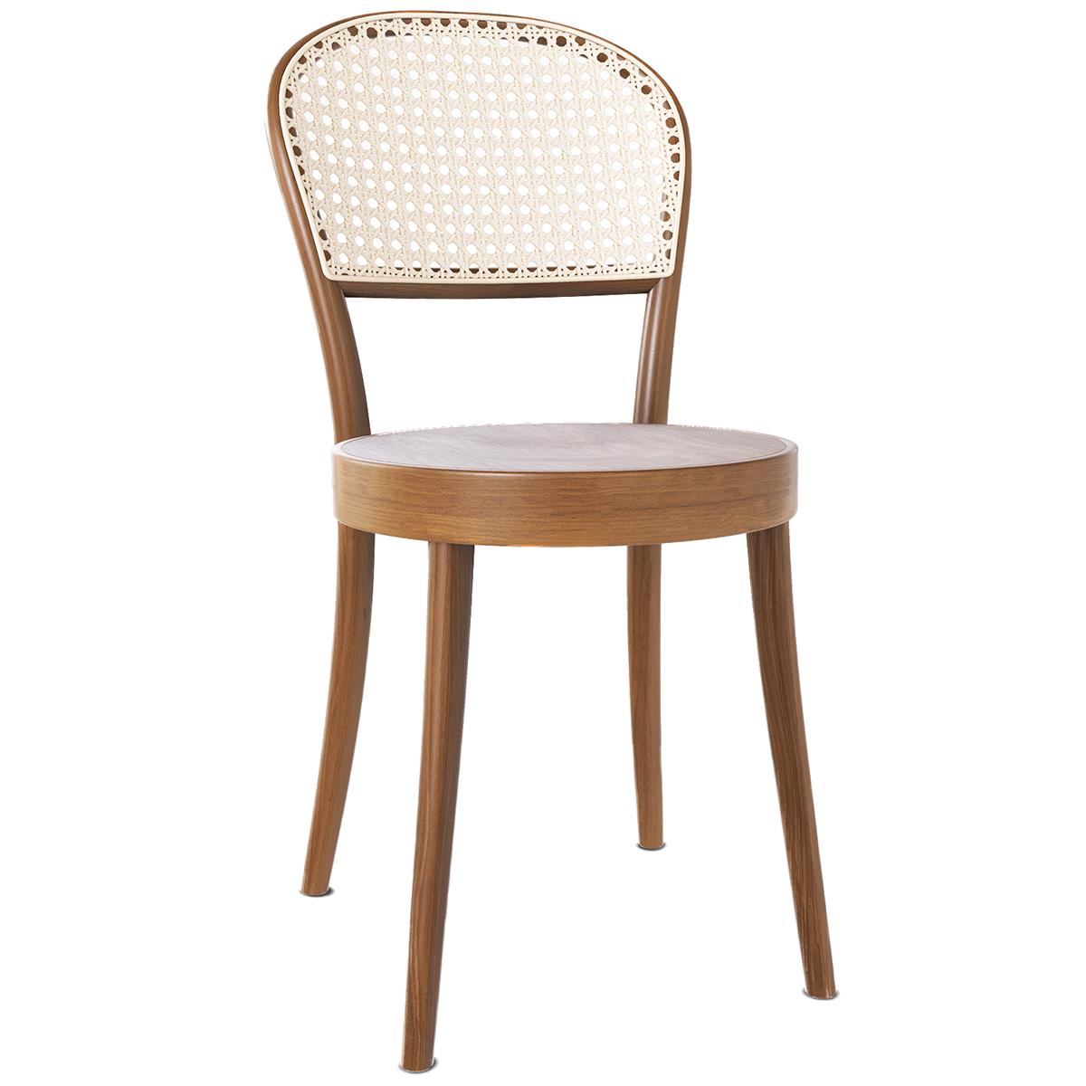 314 Wood Seat Mesh/Cane Back Chair - WOO .Design