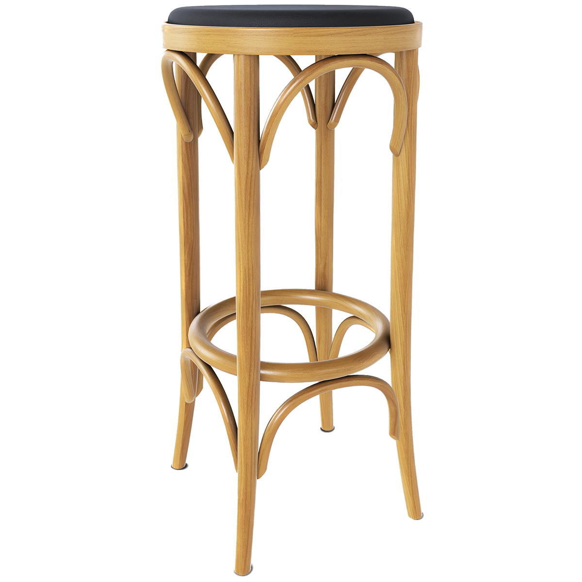 73 Upholstered Barstool - WOO .Design