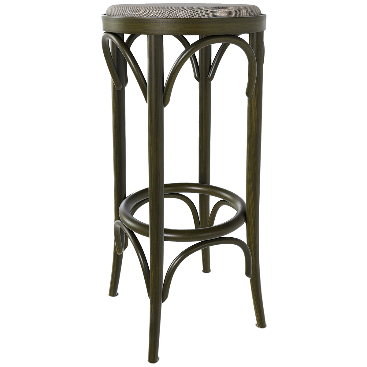 73 Upholstered Barstool - WOO .Design