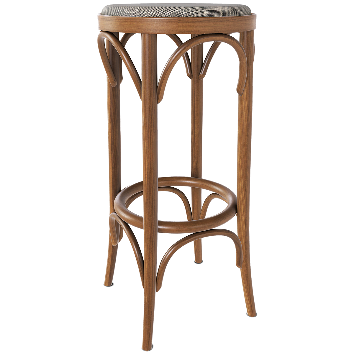 73 Upholstered Barstool - WOO .Design