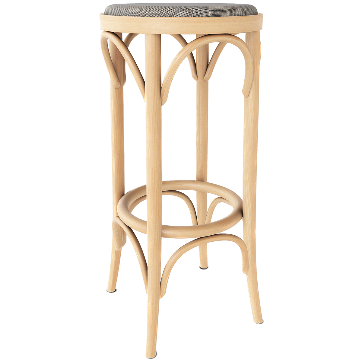 73 Upholstered Barstool - WOO .Design