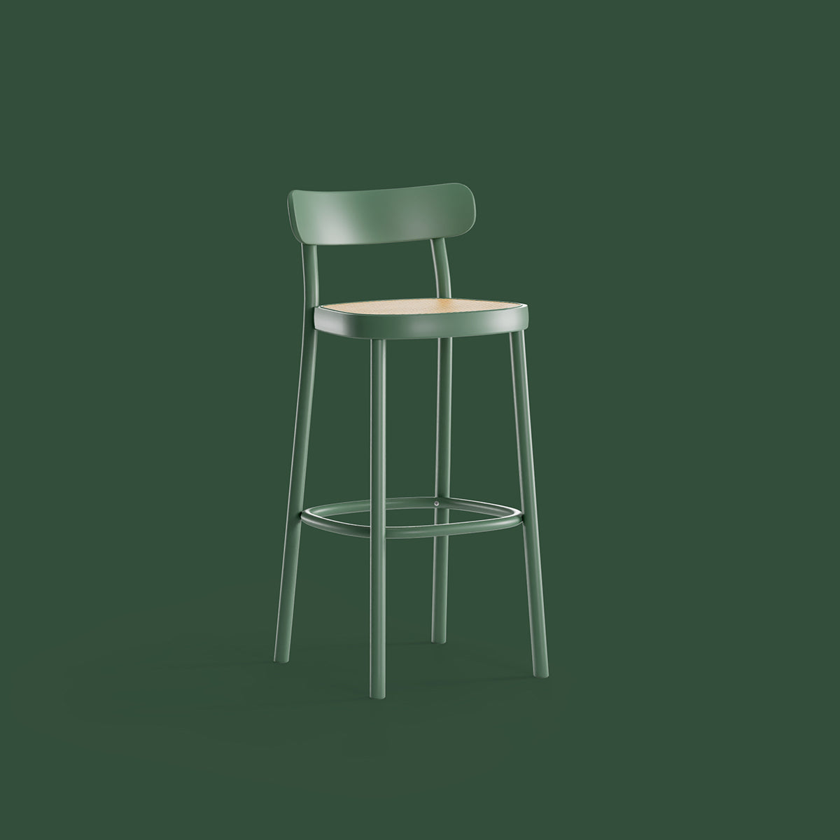 La Zitta Cane Barstool - WOO .Design