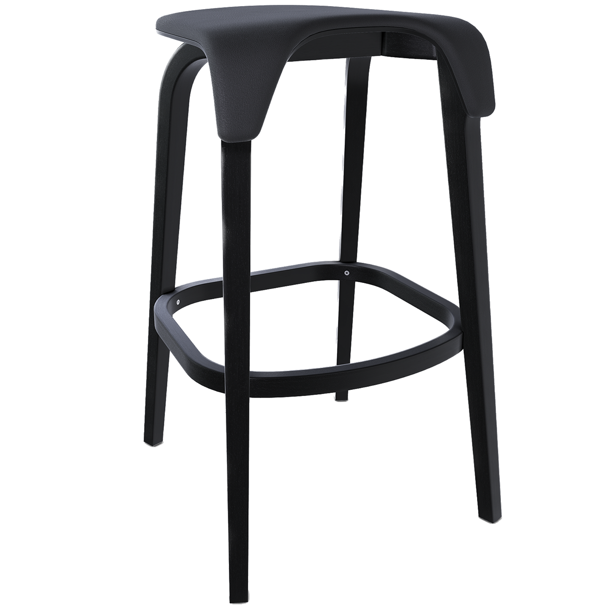 Leaf Upholstered Barstool - WOO .Design