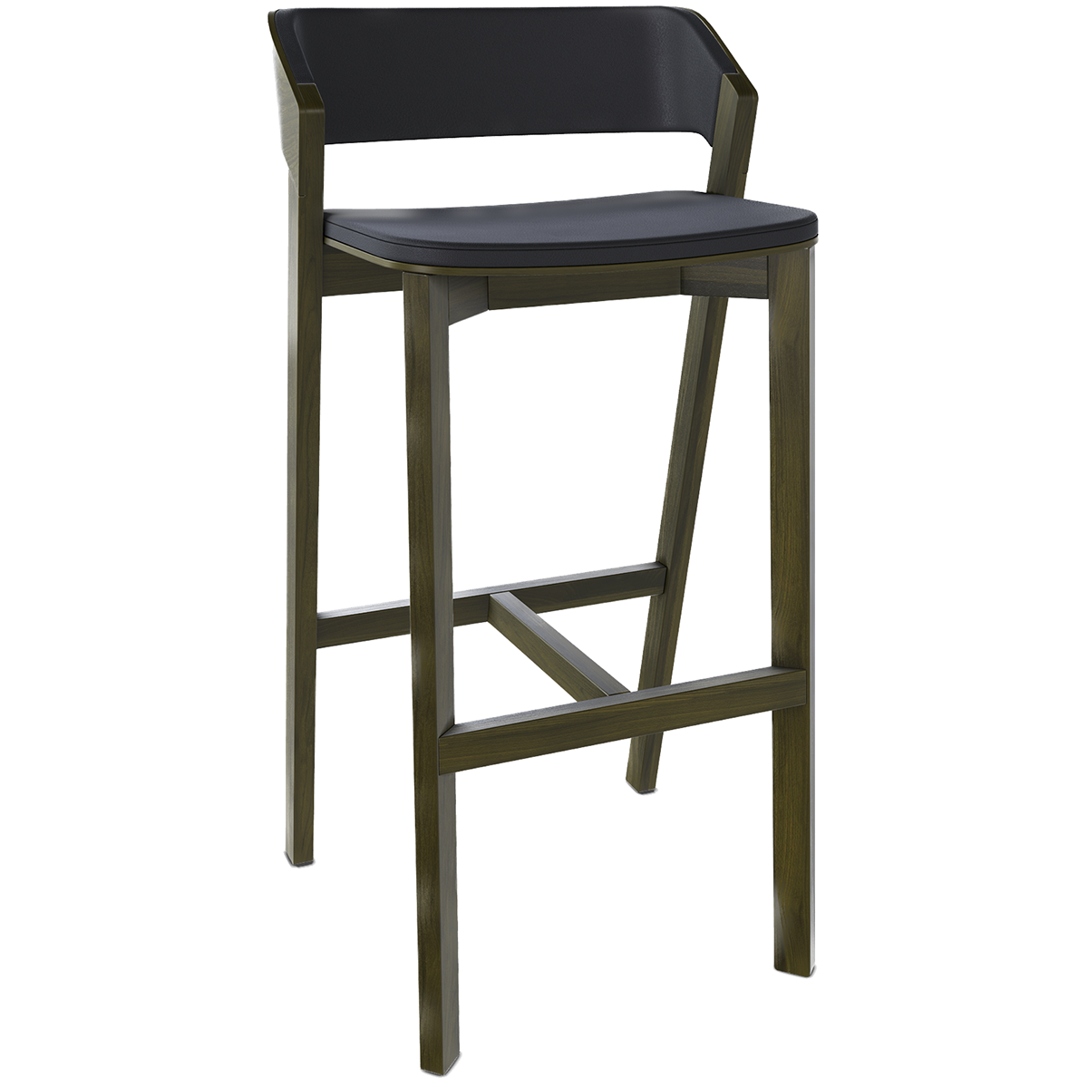 Merano Upholstered Barstool - WOO .Design