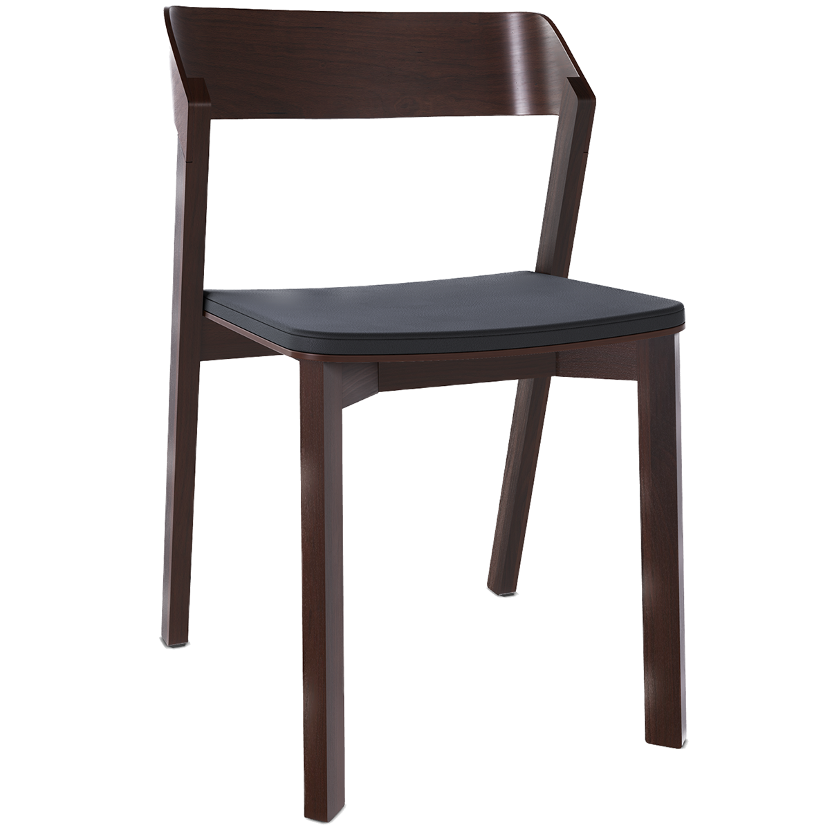 Merano Upholstered/Wood Chair - WOO .Design