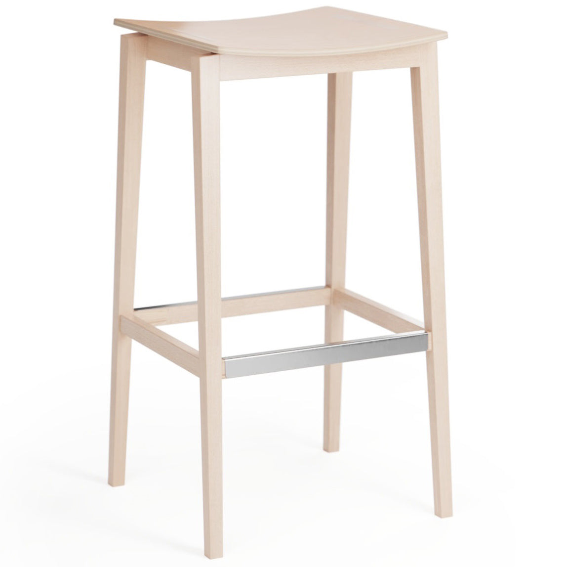 Stockholm Wood Barstool - WOO .Design