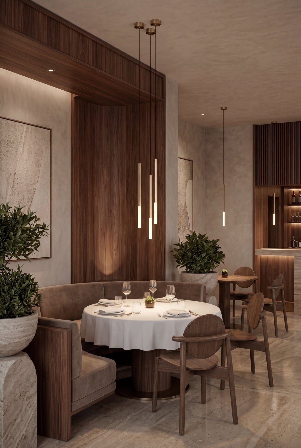 Gesture Tall Pendant Lamp