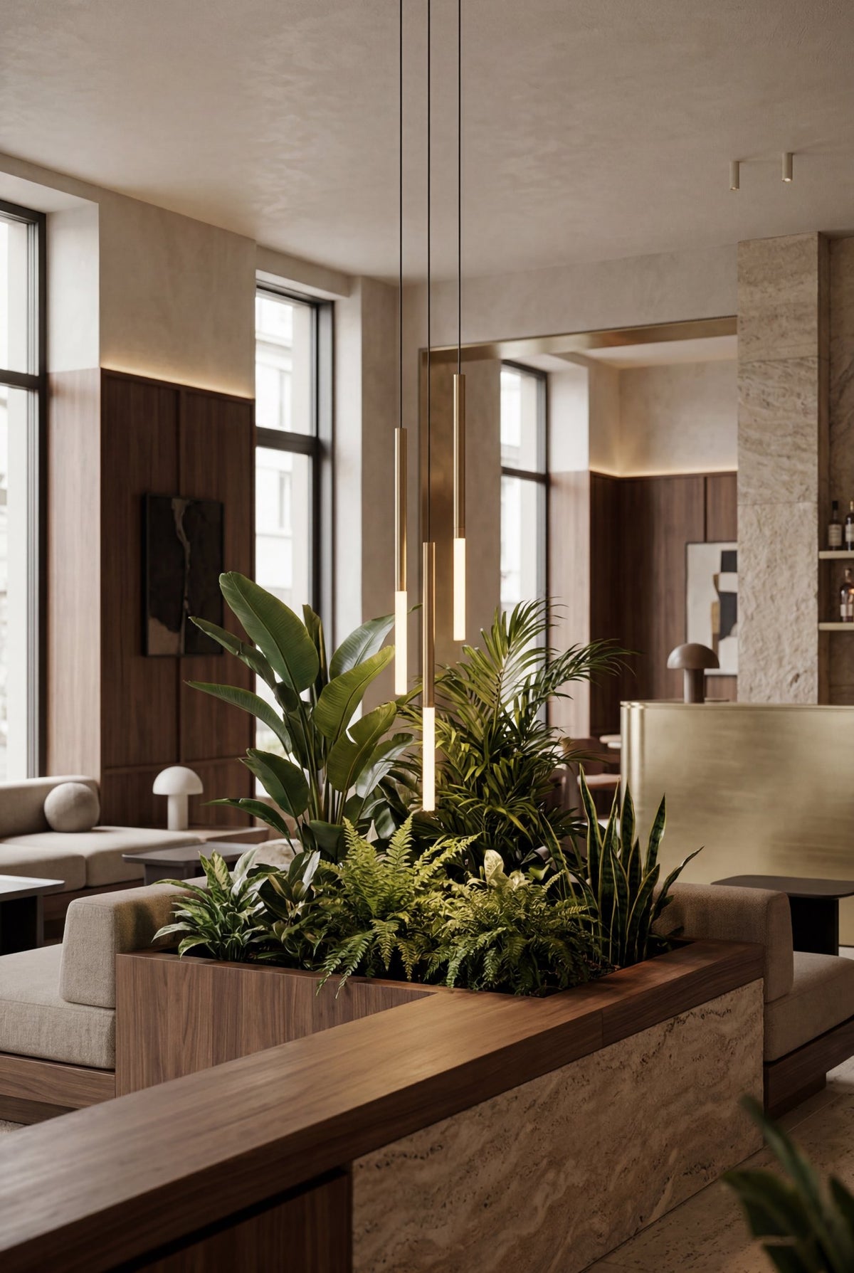 Gesture Tall Pendant Lamp