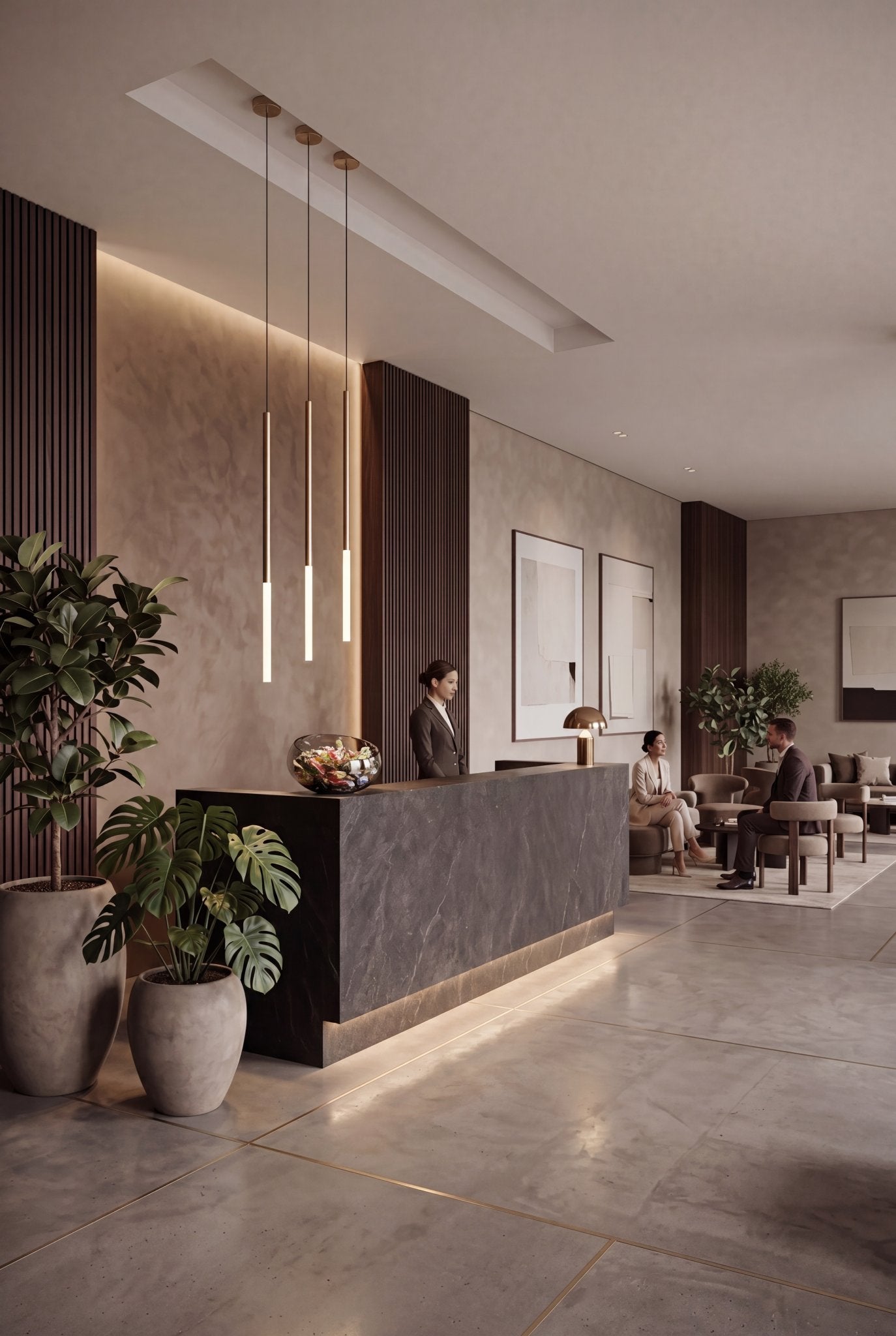Gesture Tall Pendant Lamp