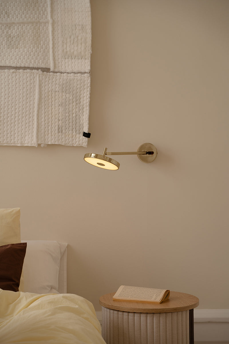 Asteria Monochrome Short Wall Lamp
