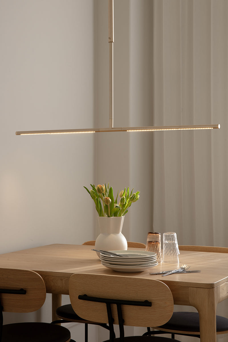 Omni Plated Brass Lagre Ceiling Lamp