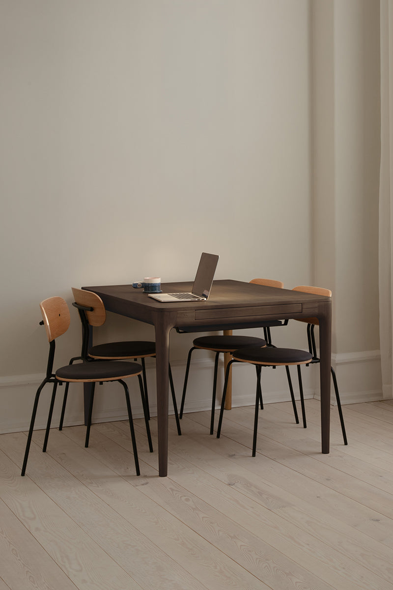 Heart & Soul Walnut Extendable Dining Table