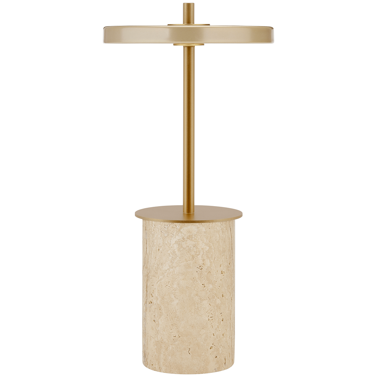 Asteria Move Travertine Mini Portable Lamp