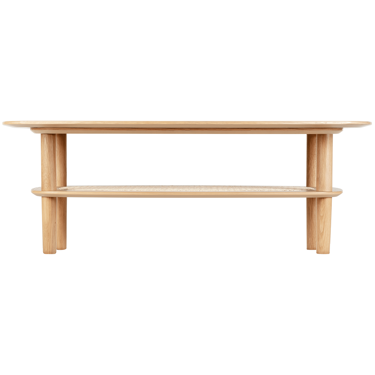 Together Sleek Rectangular Coffee Table