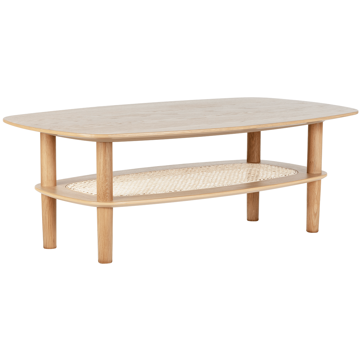 Together Sleek Rectangular Coffee Table