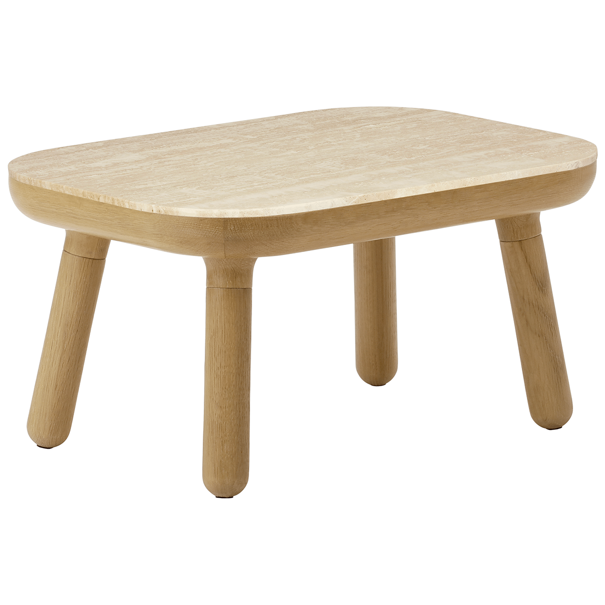 Paff Travertin Side Table